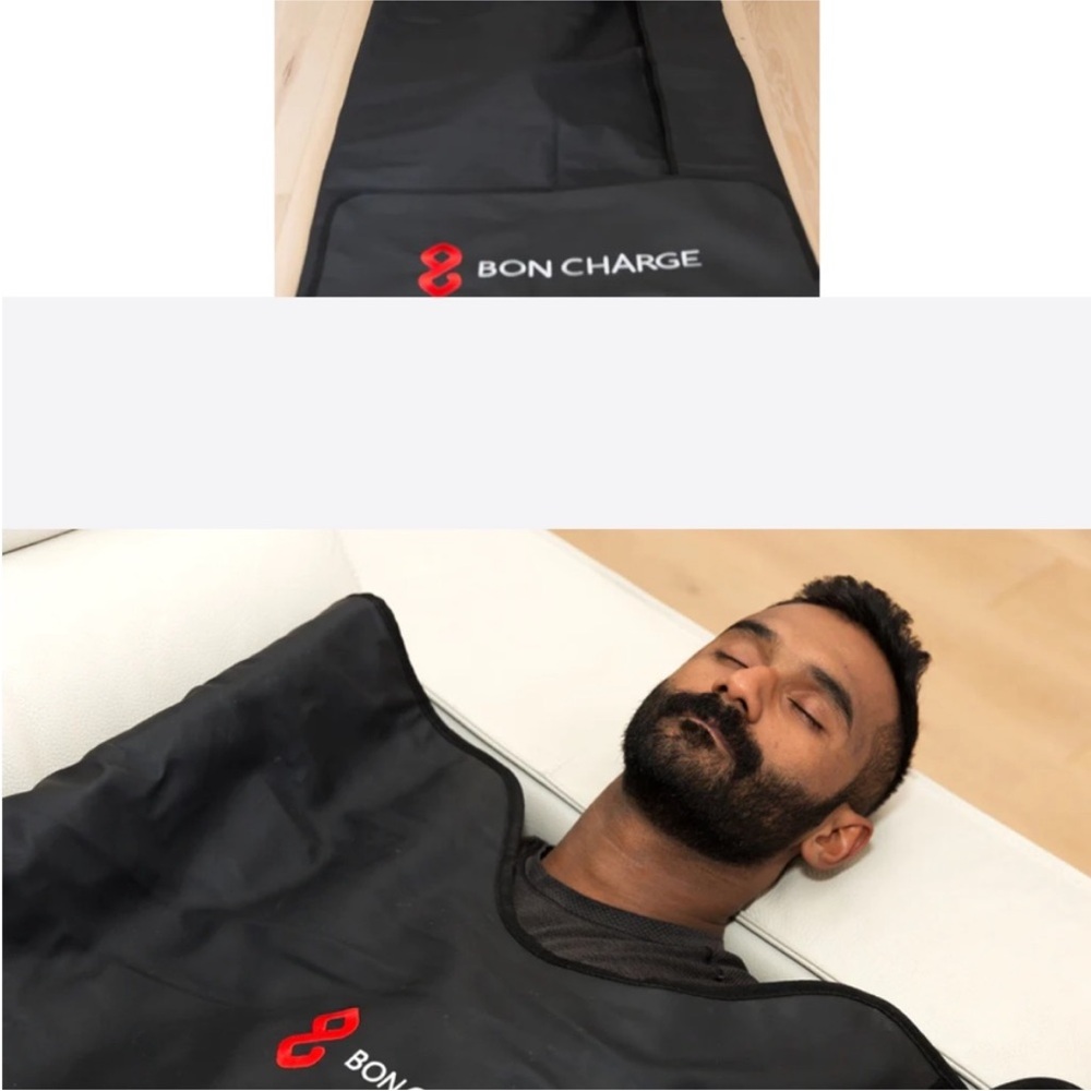 BON CHARGE SAUNA 🧖‍♀️ BLANKET EUC - Picture 4 of 7